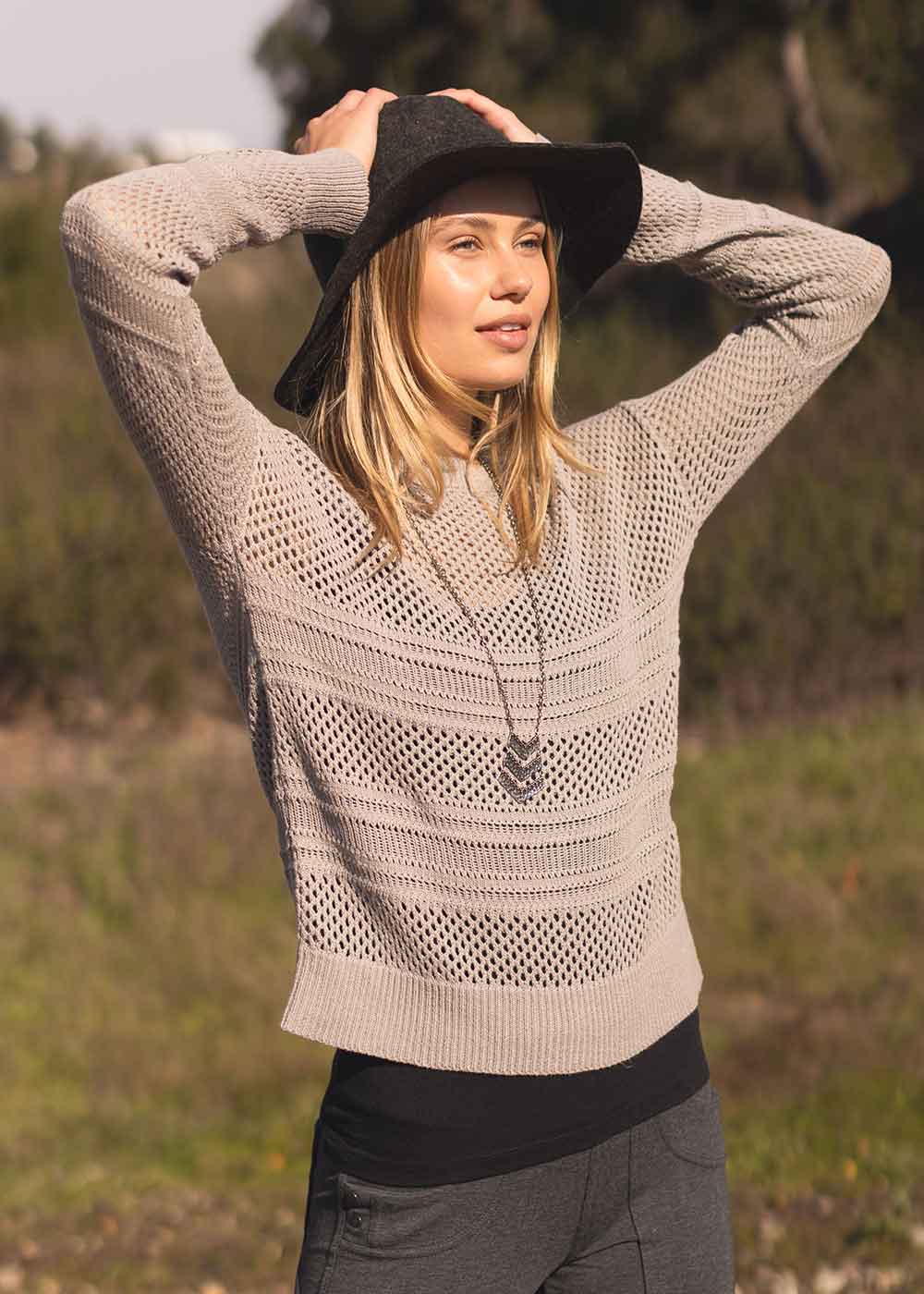 Borealis Sweater in Hemp & Organic Cotton - Image 6