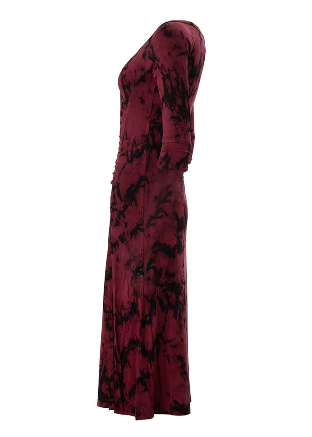 Daphne Dress in HEMP Tie-Dye - Image 9