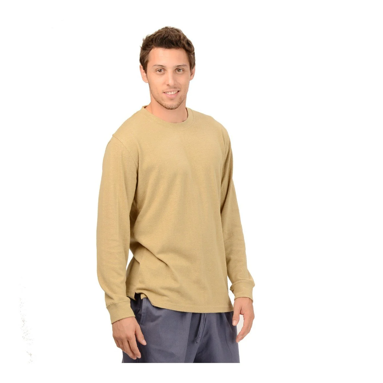 Hemp Long Sleeve T-Shirt - Image 3
