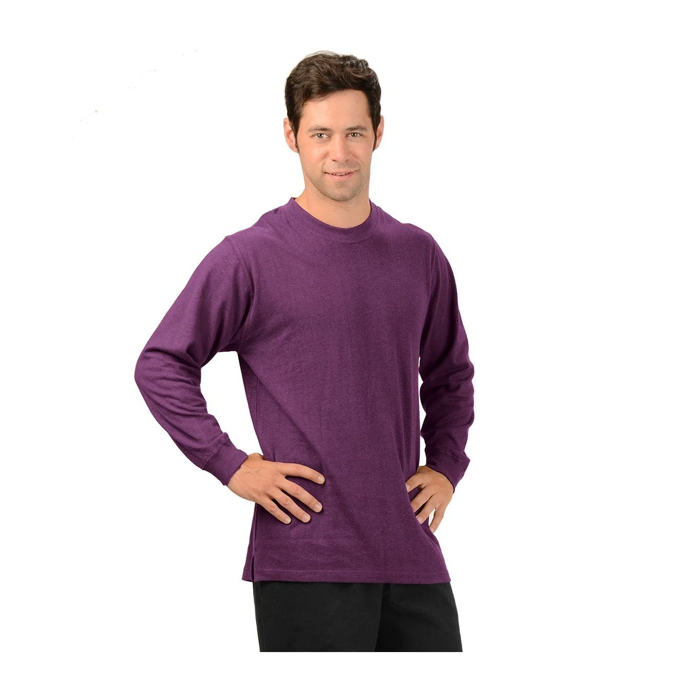 Hemp Long Sleeve T-Shirt - Image 7