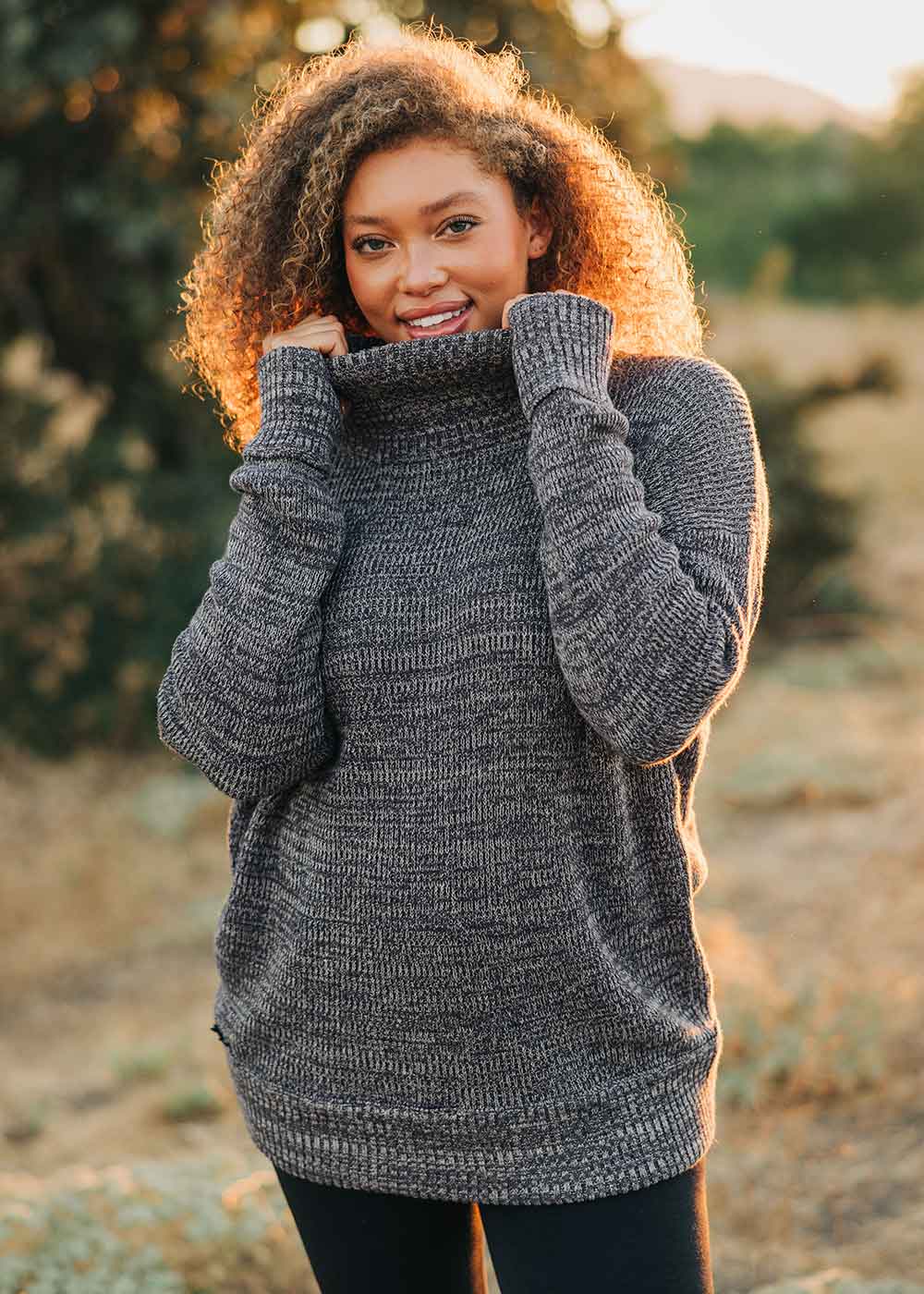 Morana Sweater in Hemp & Cotton Knit - Image 7