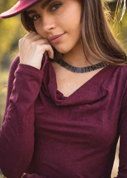 Shandra Tee in Bamboo & Organic Cotton - Image 5