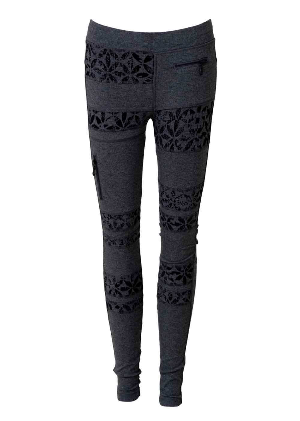 Sinner Leggings in Bamboo & Organic Cotton (BATIK) Print - Image 11