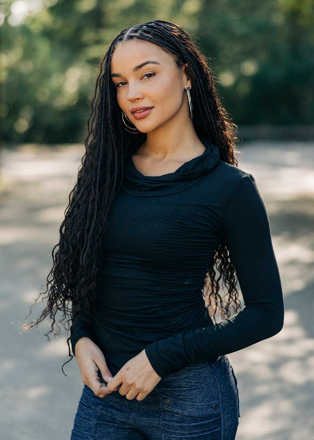 The Willow Tee in Bamboo & Organic Cotton - Image 3