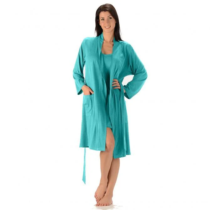 Bamboo and Organic Cotton Robe - Image 12